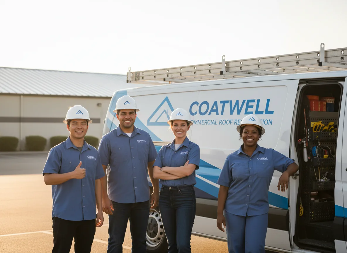 Commercial roof coating company in Clark, MO